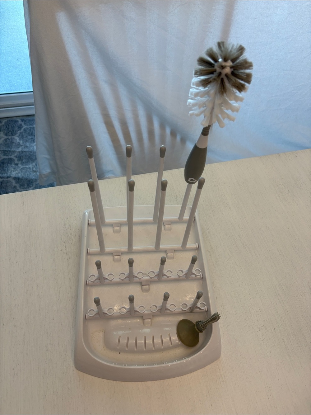 Collapsible bottle drying rack - Picture 2 of 5